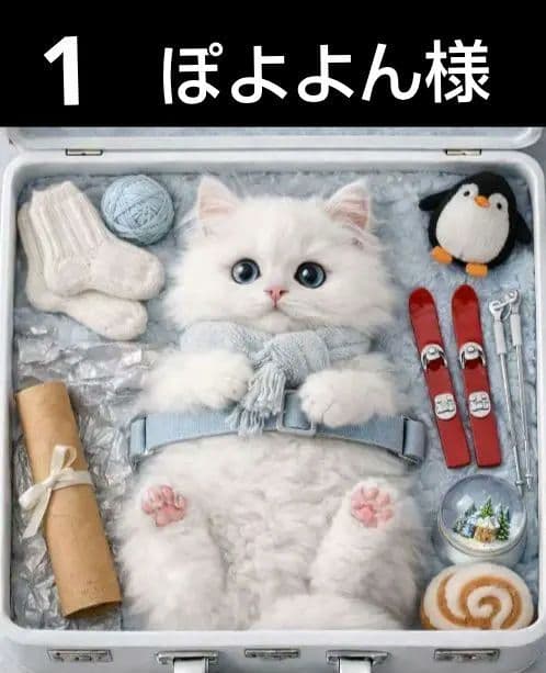 オーダーページ　ハンカチ　2318 ねこちゃん柄　ハンドメイド2/16