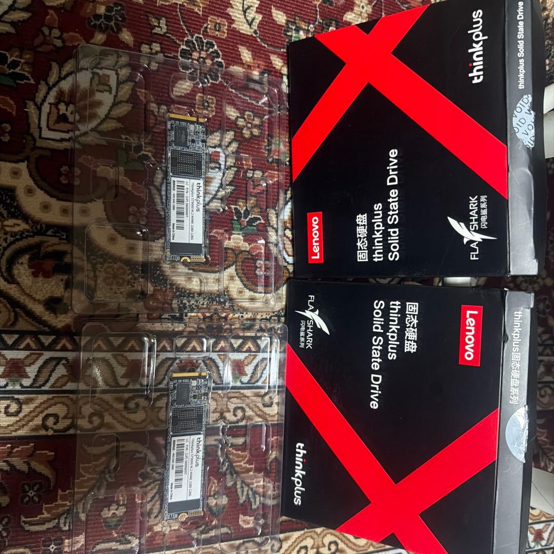 Lenovo thinkplus SSD 128GBPCI-E M.2 (2枚)