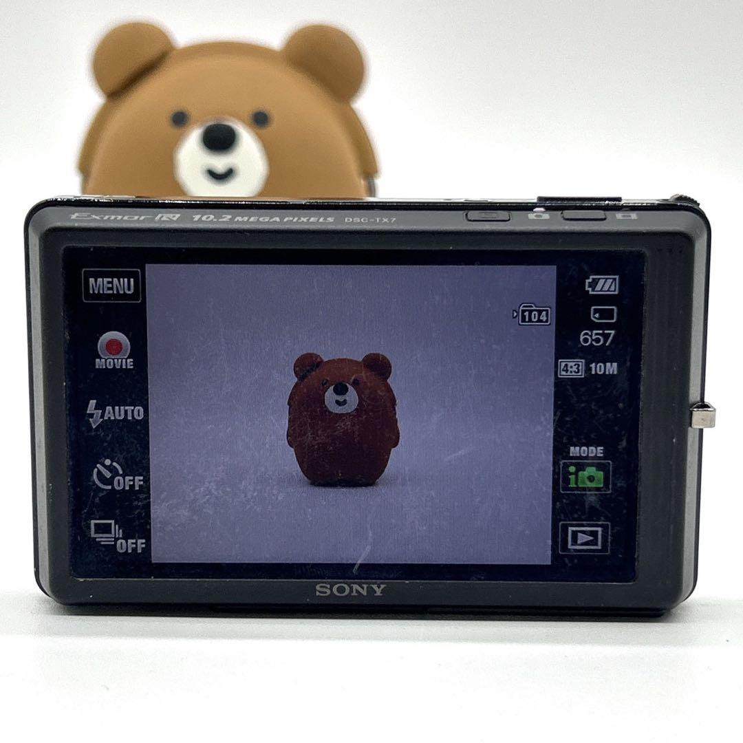 SONY ソニー cyber-shot DSC-TX7 ブラック デジカメ