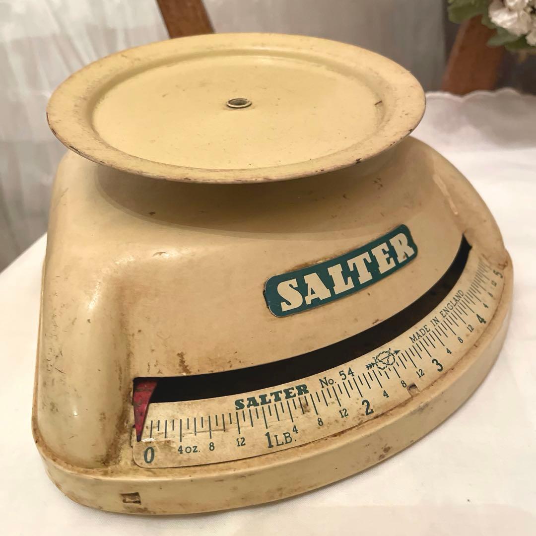 ソルター社キッチンスケール イギリスアンティーク　SALTER社