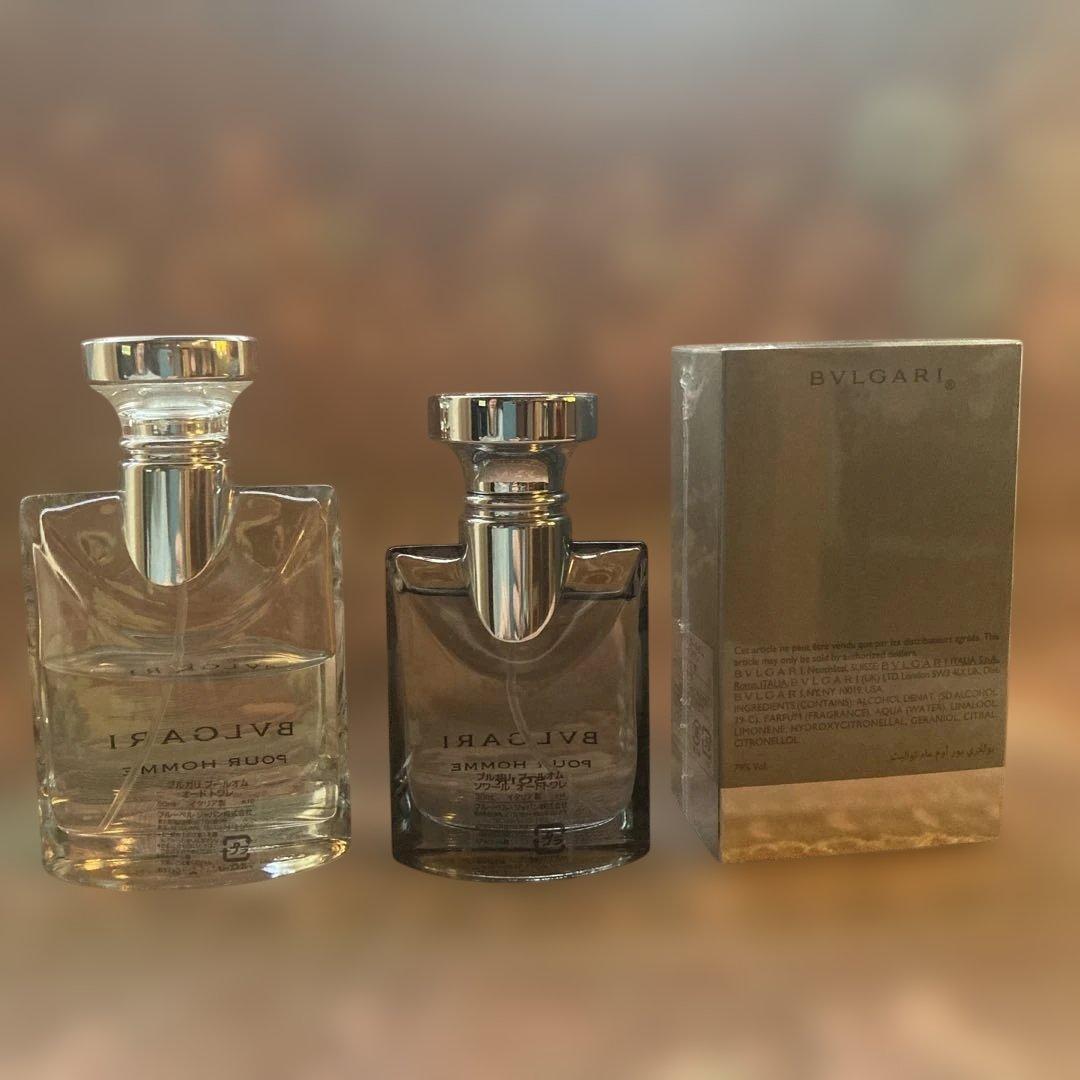 BVLGARI Pour Homme オードトワレ✴︎新品1本＋使用済2本＝3本
