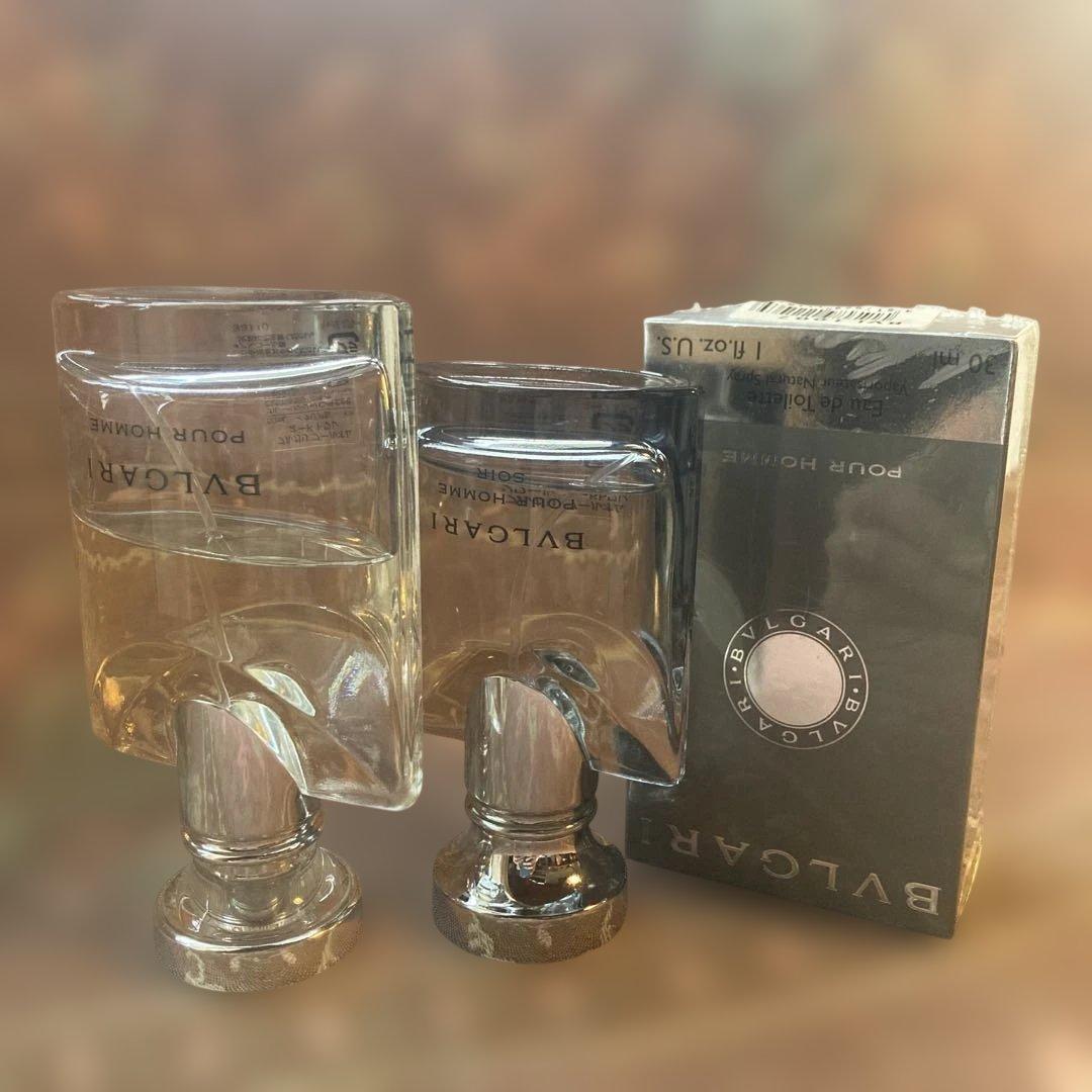 BVLGARI Pour Homme オードトワレ✴︎新品1本＋使用済2本＝3本