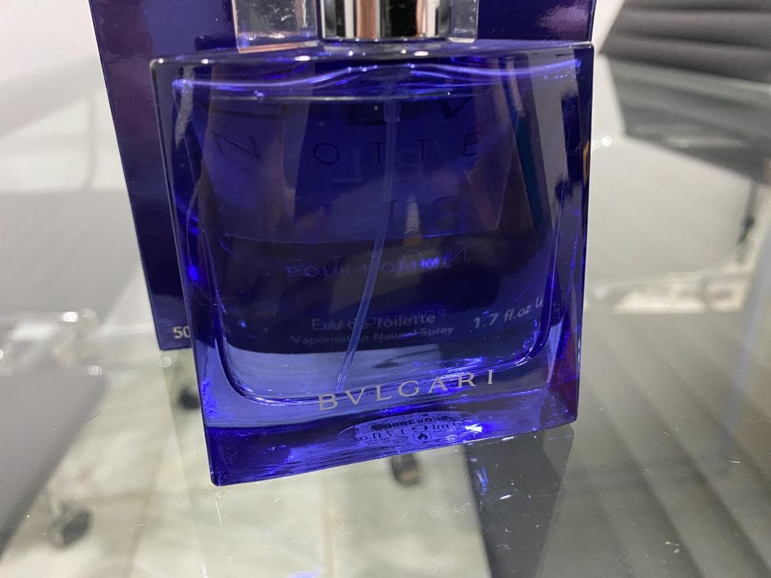 ブルガリ　ブルーノッテプールオム　オードトワレ　50ml　スプレー