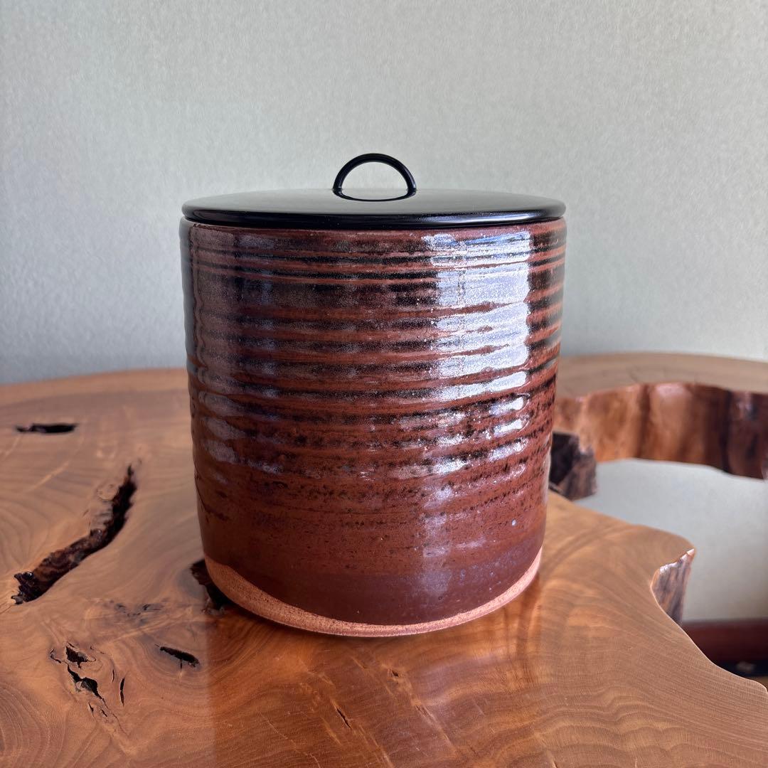 古瀬戸 水指 作家物 茶道具 共箱