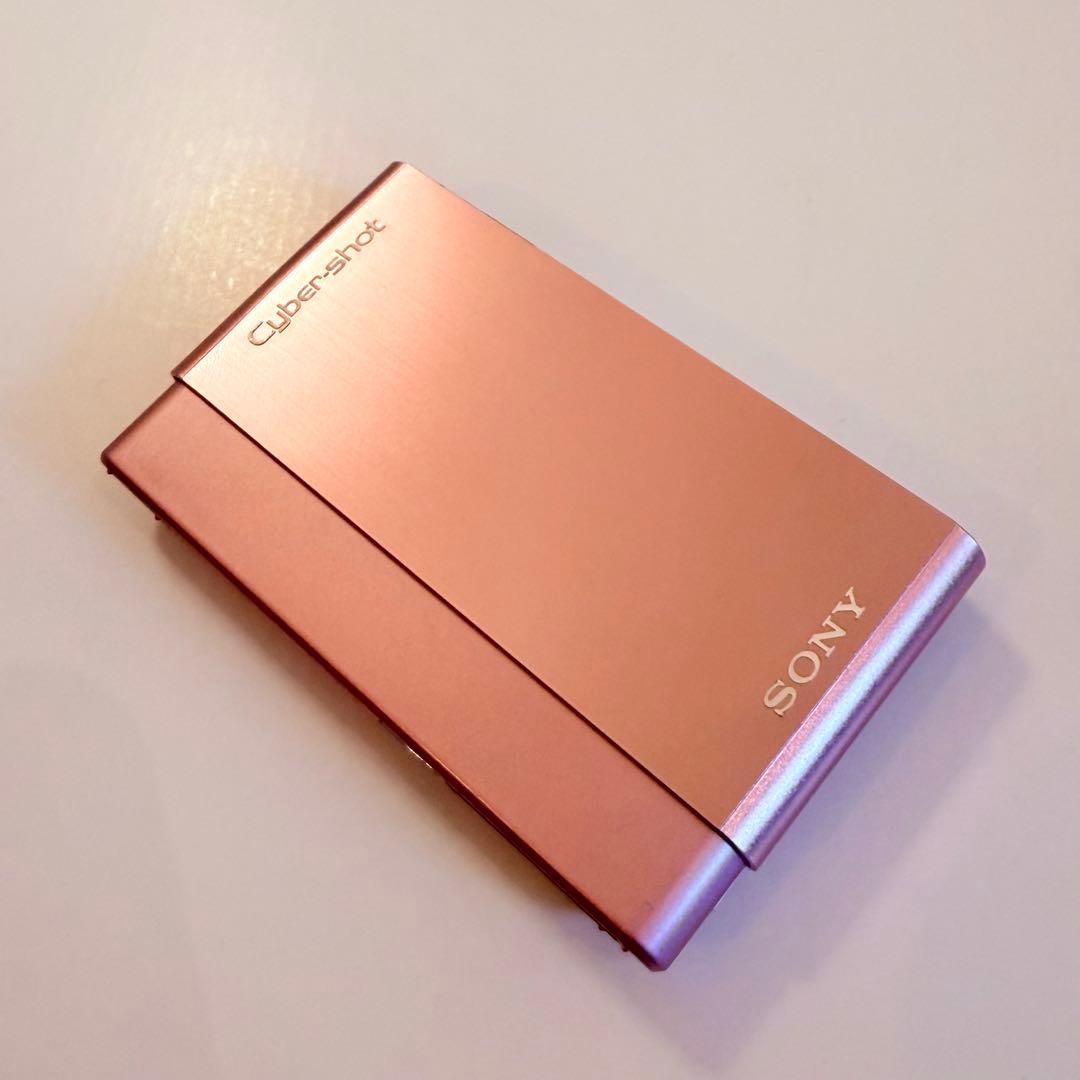 SONY Cyber-shot DSC-T77 コンパクトデジカメ　ピンク