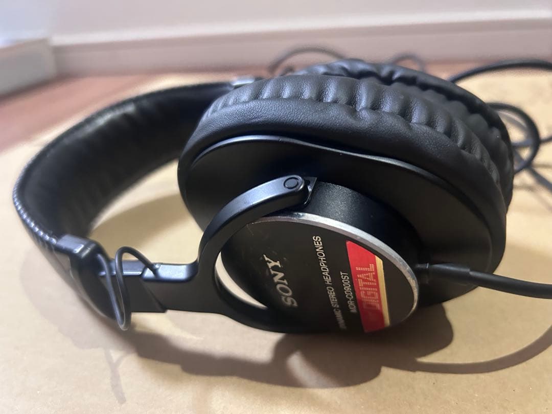 美品　SONY MDR-CD900ST モニターヘッドホン ヘッドホン 有線