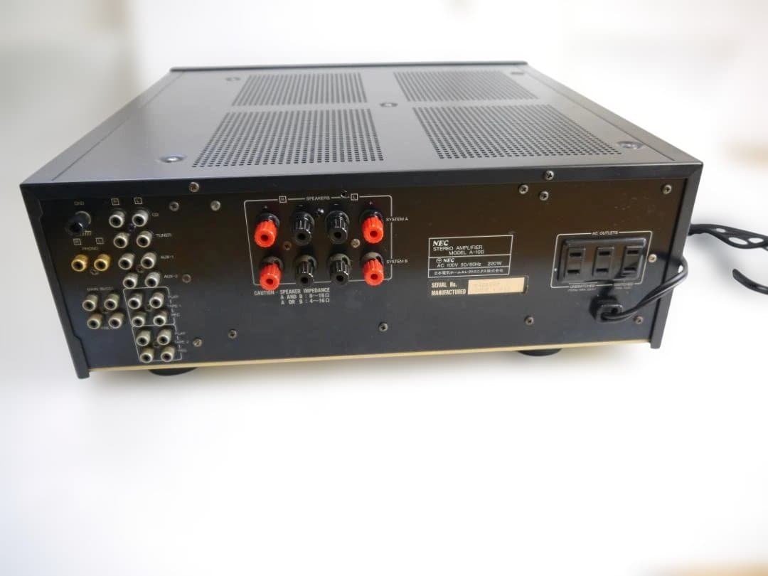 NEC プリメインアンプ A-10 TYPE II 動作品