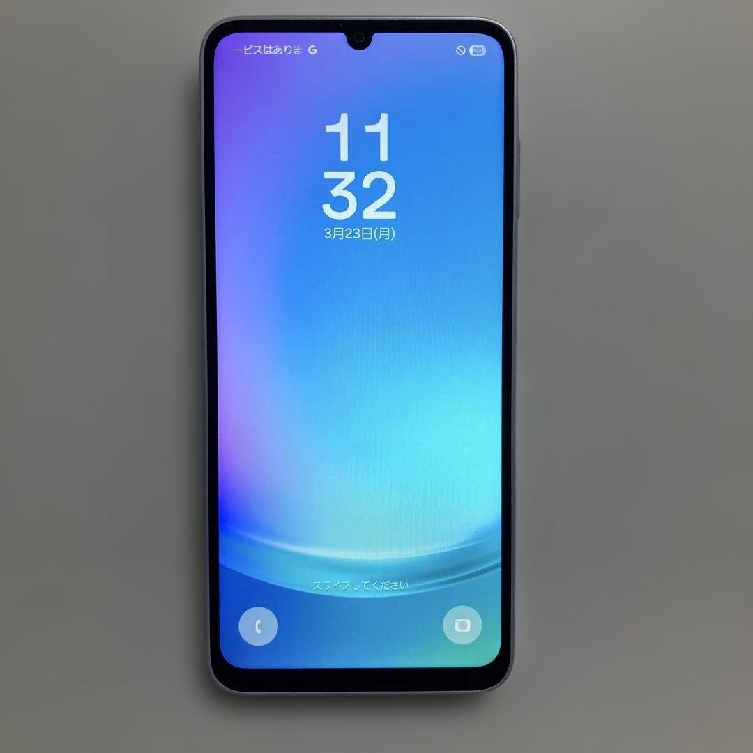 送料無料 SIMフリー au Galaxy A25 5G SCG33 ブルー