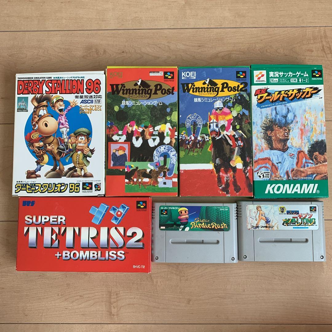 Nintendo SHVC-001 ソフト7本付き