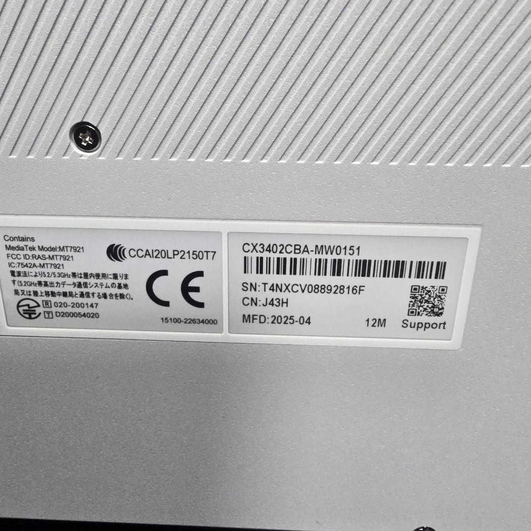 ASUS Chromebook Plus CX3402CB 極美品