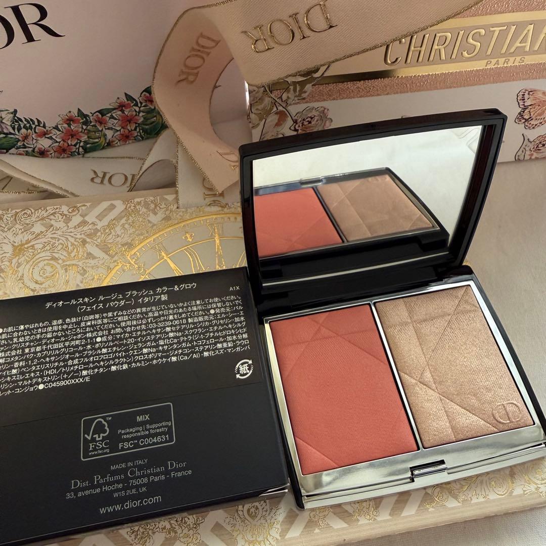新品 未使用DIOR257 スキン ルージュ ブラッシュカラーグロウ