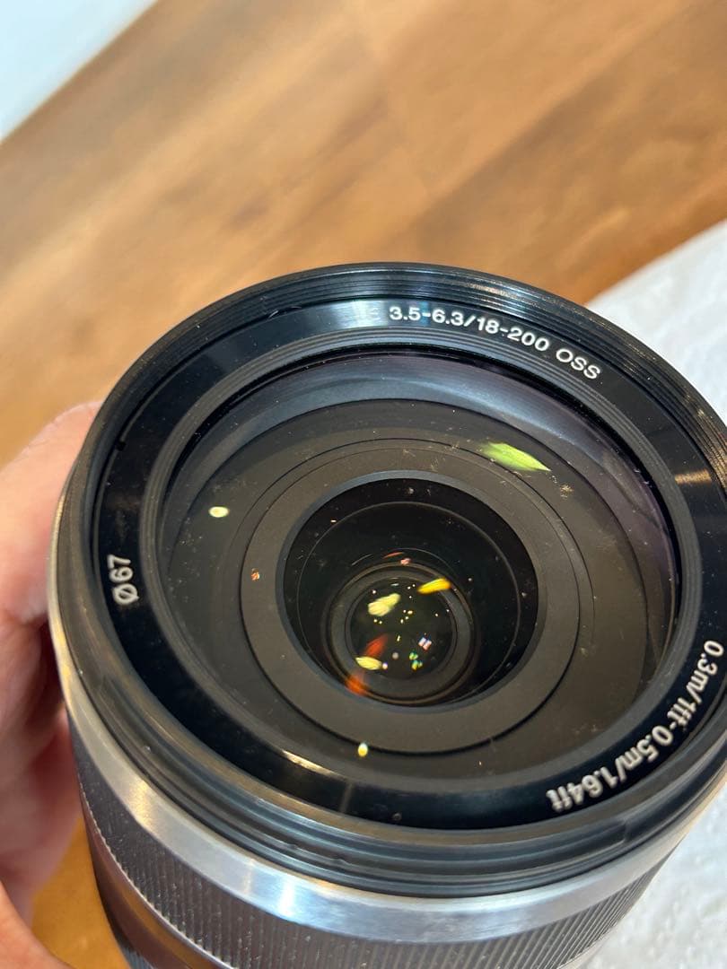 SONYズームレンズ E 18-200mm 3.5-6.3　OSS 　現状品