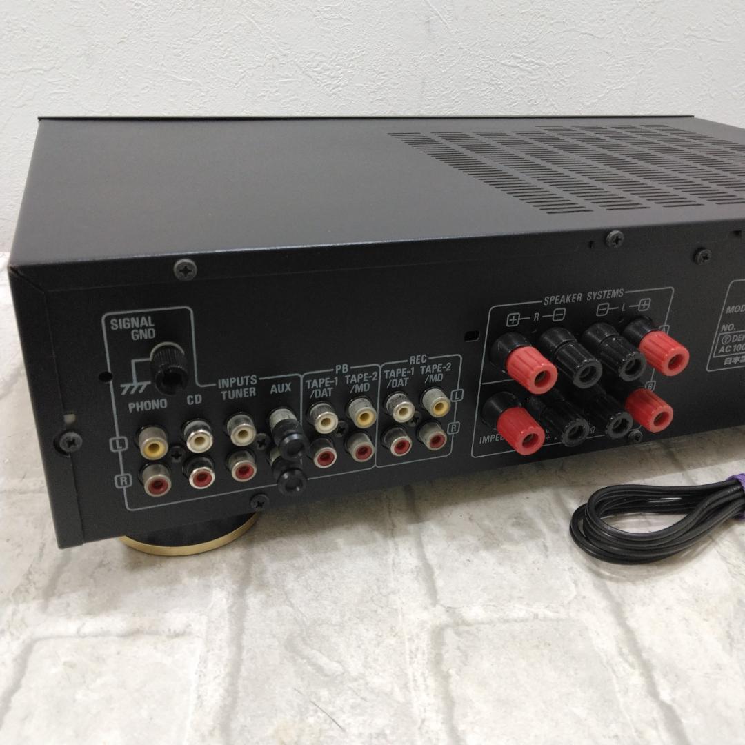 リモコン付き DENON PMA-390Ⅱ プリメインアンプ 中古現状品