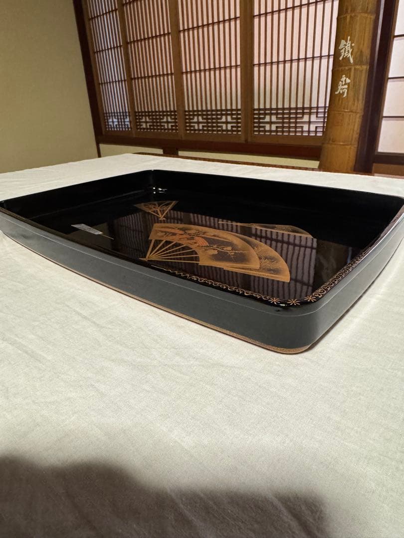 輪島塗　漆器　広蓋　盆
