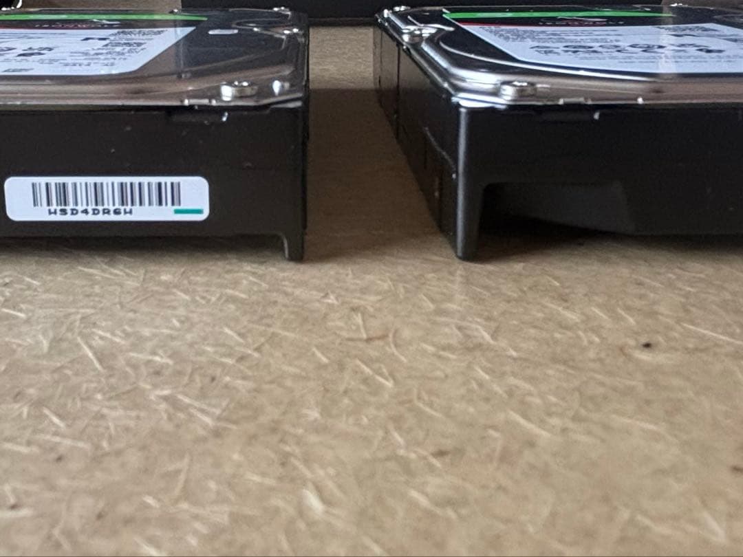 Seagate IronWolf 8TB HDD 2台 ST8000VN004
