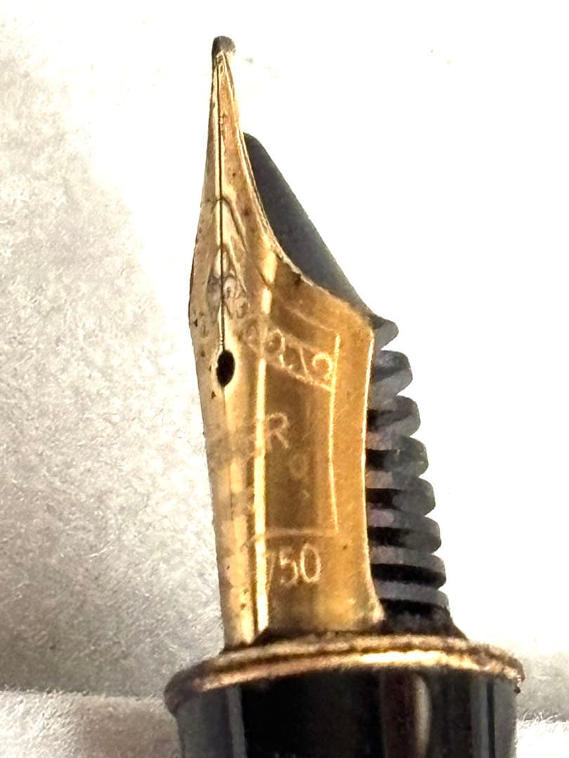 PARKER パーカーK18 750 Arrow Clip 万年筆 箱 栞入り