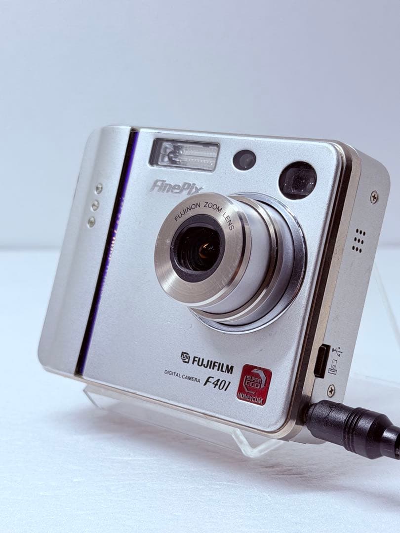 FUJIFILM FinePix F401 動作良好 コンデジ スクエアデザイン