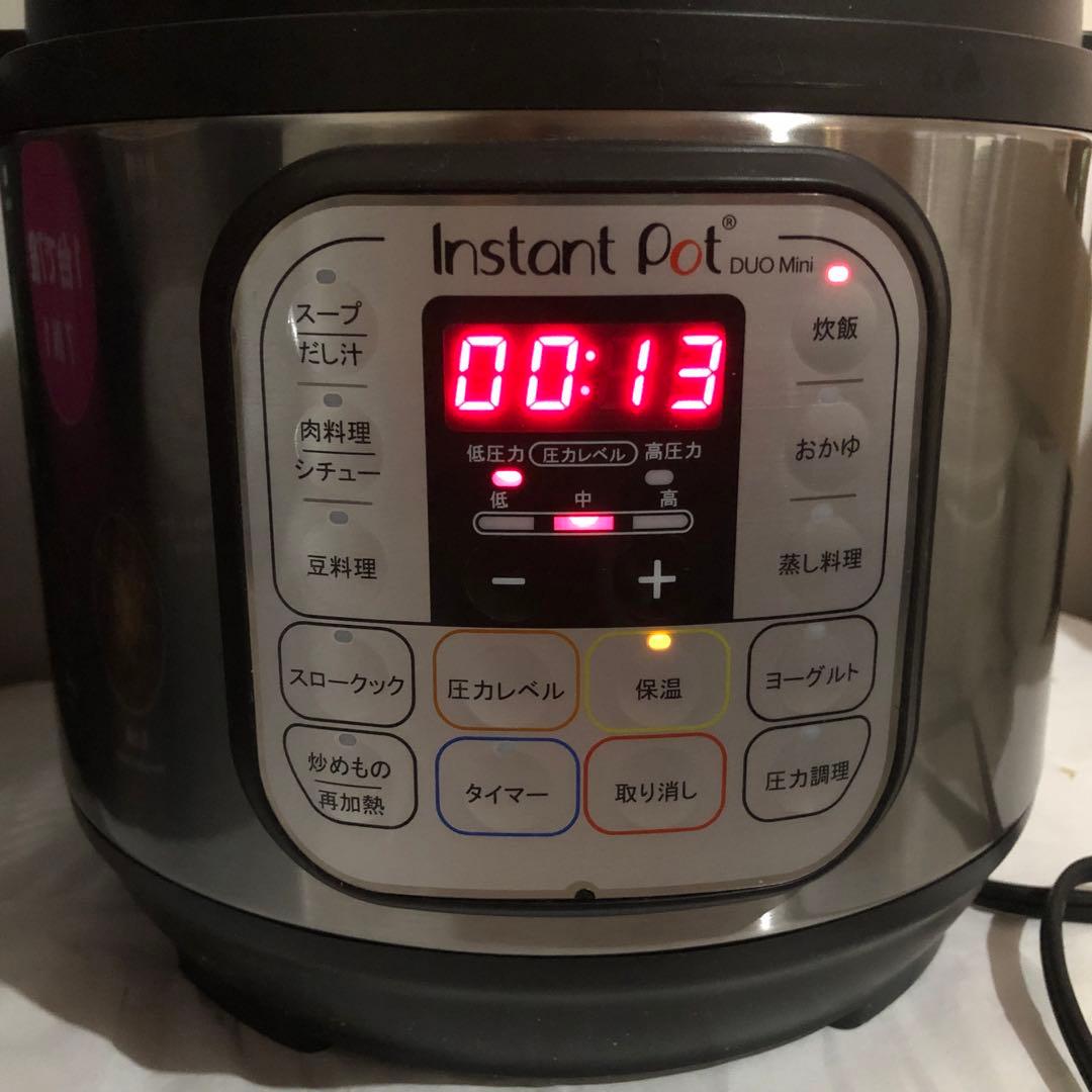 Instant Pot 電気圧力鍋DUO Mini