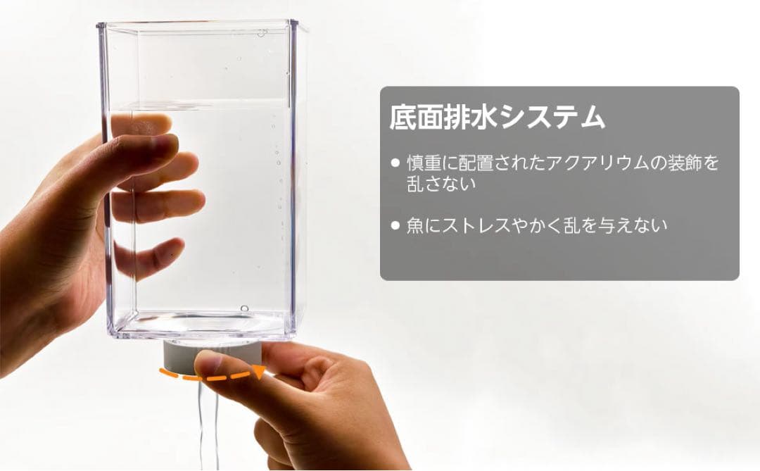 ⭐️ 小型ベタ水槽 1.4L 20-30°C温度設定 LEDライト付き 水換え簡単