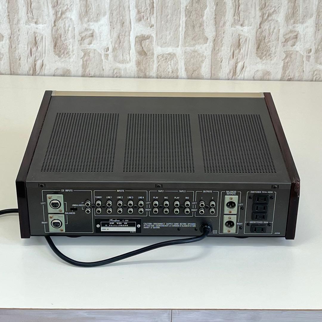 アキュフェーズ　プリアンプ　C-202難アリ