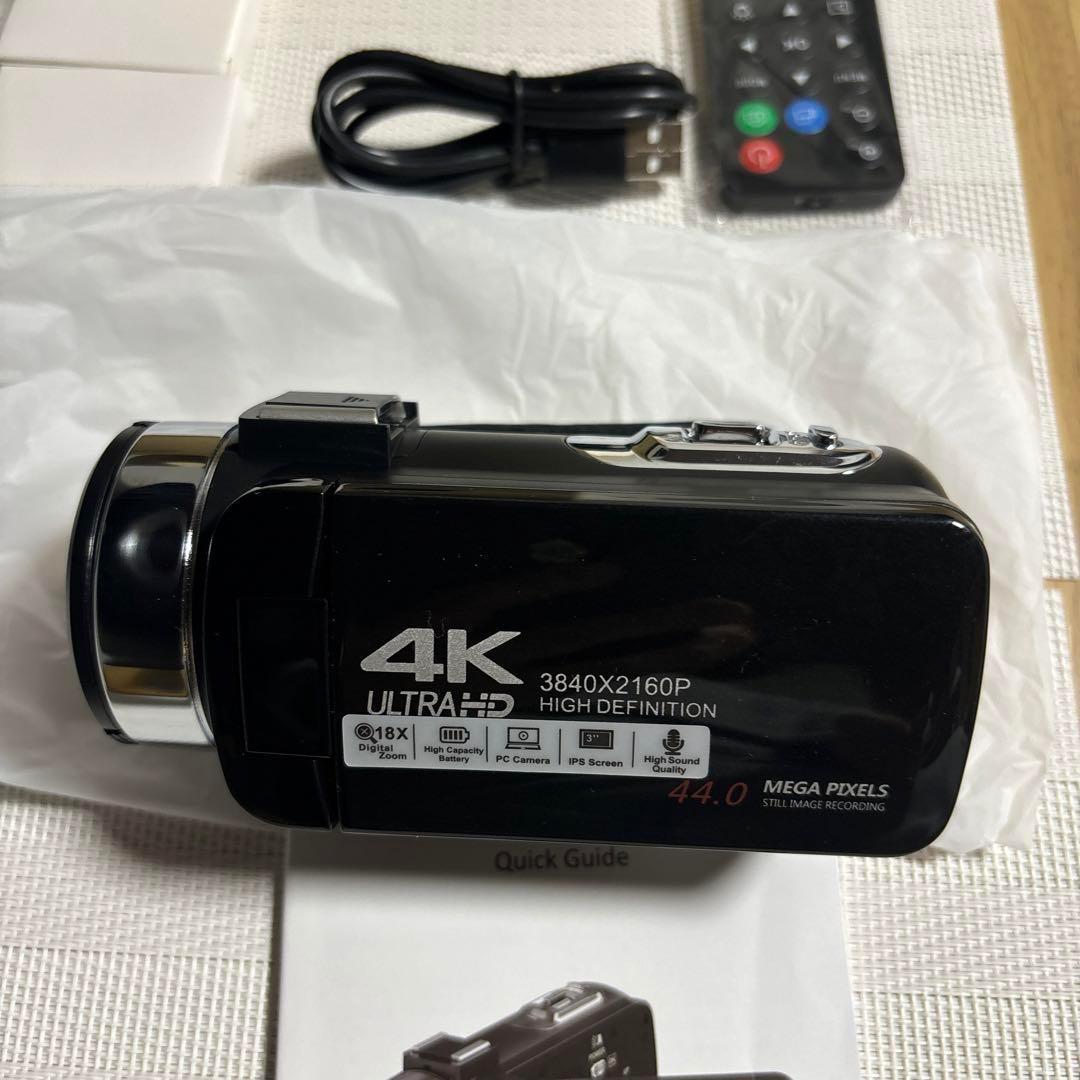 ビデオカメラウェブカメラ270度回転 3.0インチ