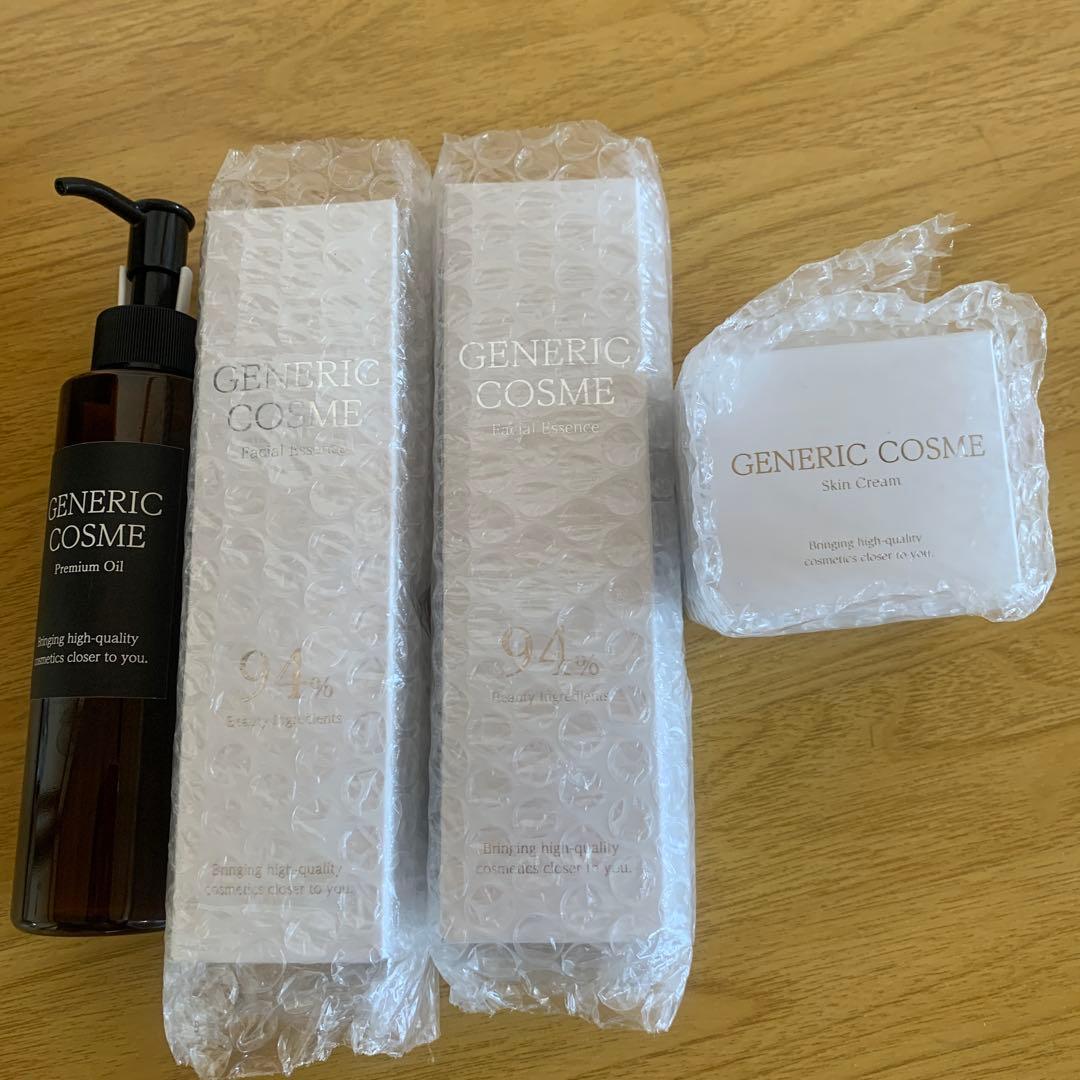 GENERIC COSME フェイシャルエッセンス & スキンクリーム