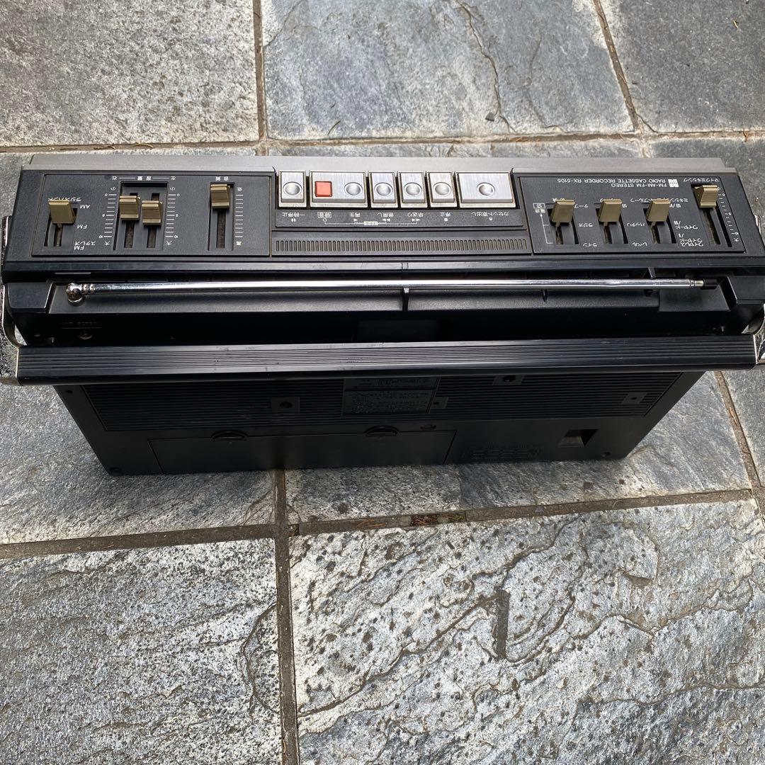 National ナショナル ラジカセ RX-5105 昭和 レトロ