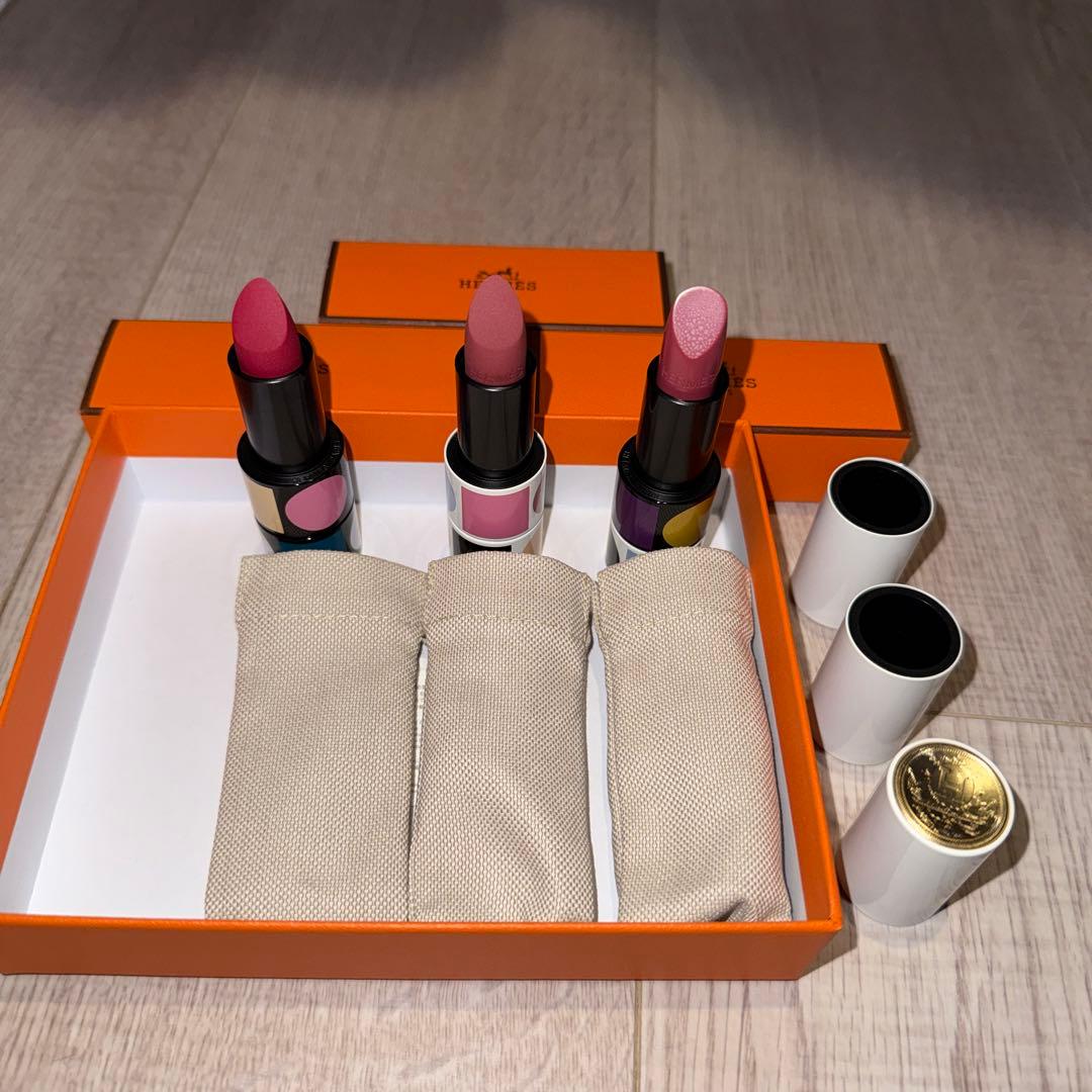 HERMES リップ 3本セット
