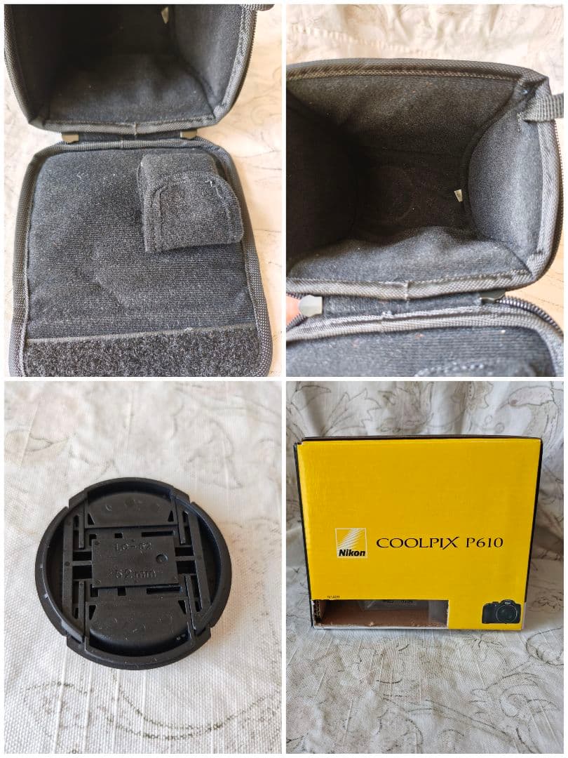 【美品】Nikon COOLPIX P610 60倍 ブラック 専用ケース付き