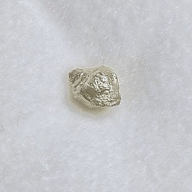 0.50ct 天然 イエローダイヤモンド ダイアモンド 原石 ルース ケース付き