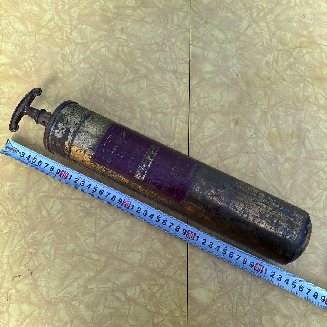 USA VINTAGE 真鍮製 消化器