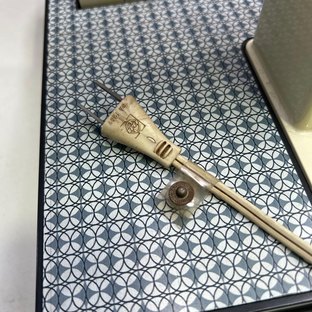 5871【昭和レトロ】National 扇風機 3枚羽根 青 F30LZ
