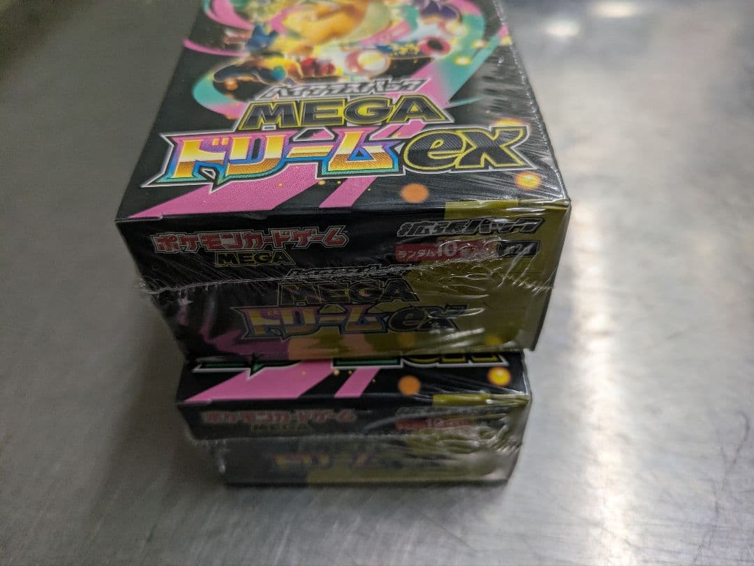 ポケモンカードゲーム MEGA ドリームEX 2BOX　シュリンク付き