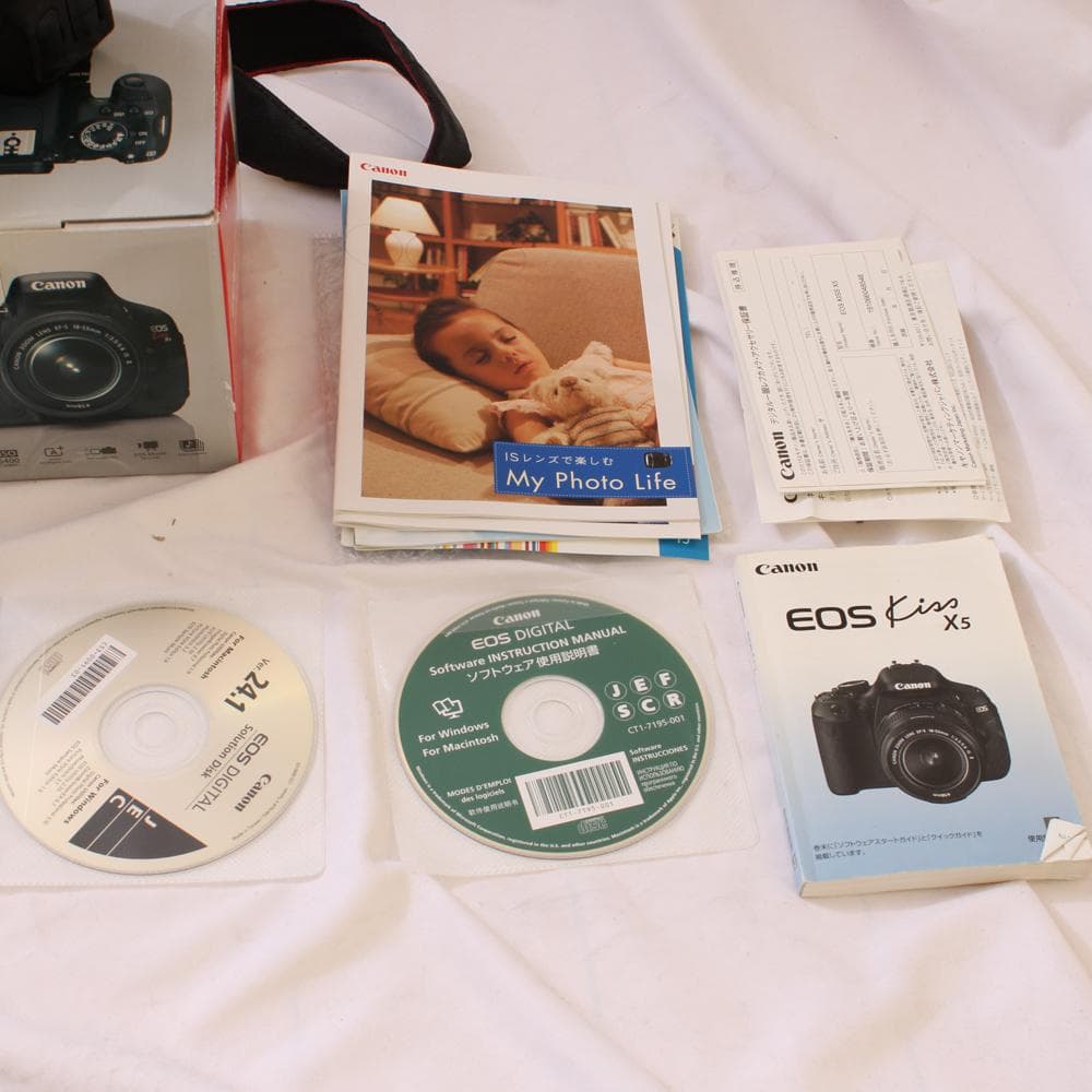 Canon EOS Kiss X5 デジタル一眼レフカメラ EF-S 18-55