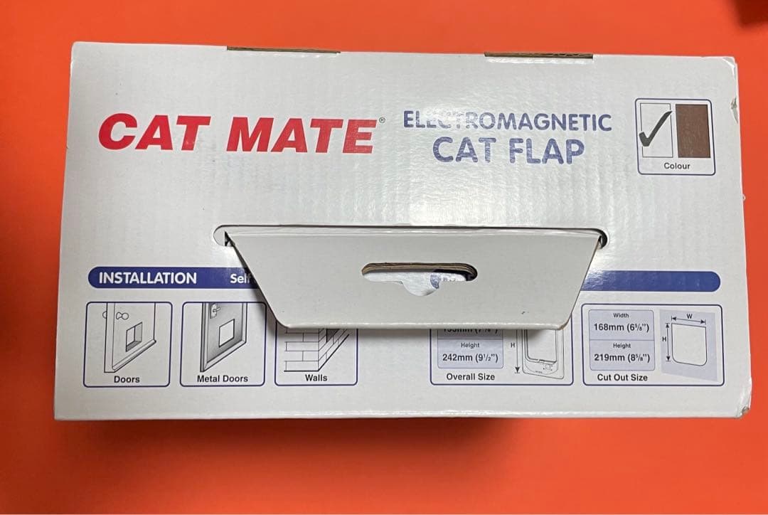 CAT MATE ドア ねこ 猫 電磁 マグネット式 キャットメイト フラップ