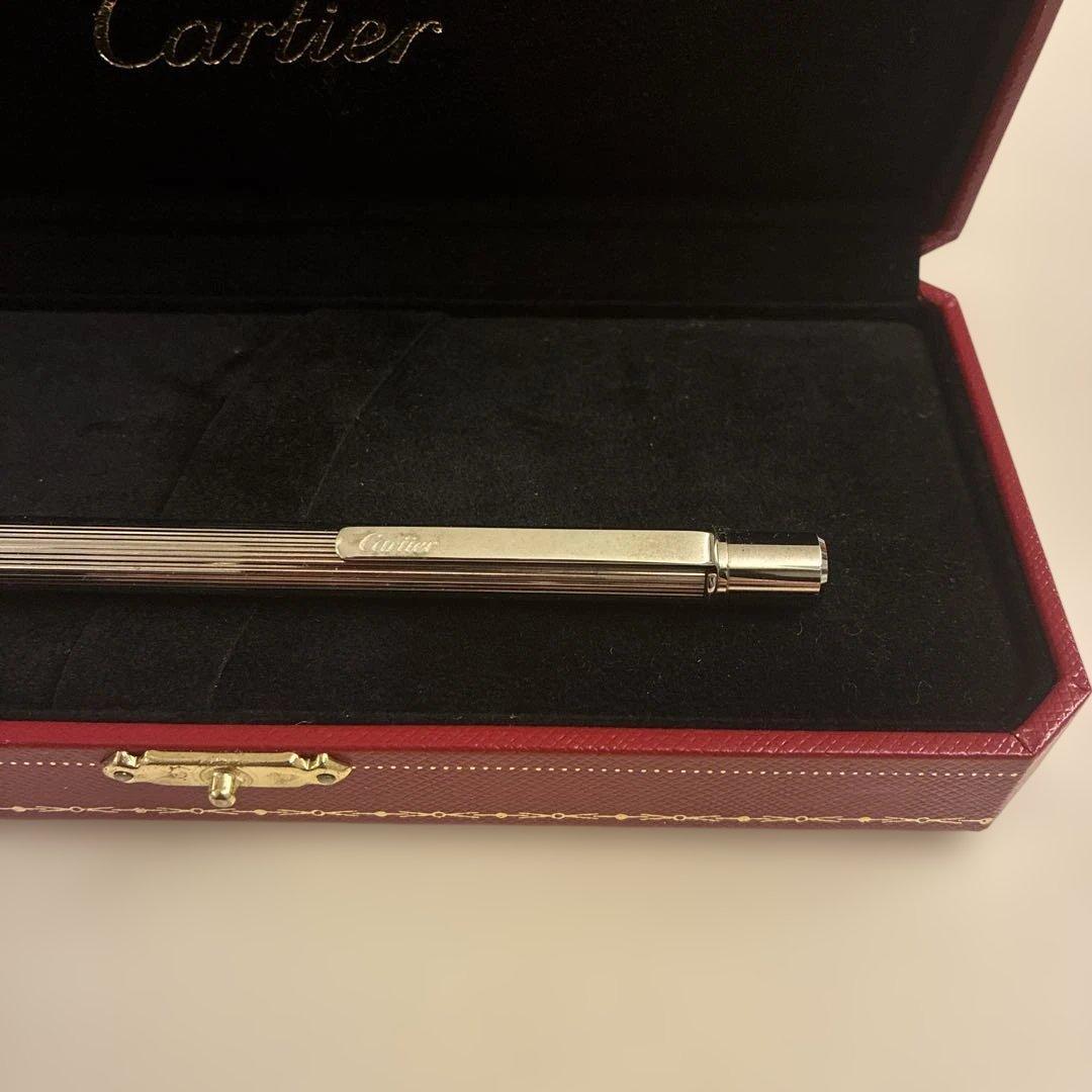 カルティエ Cartier ボールペン ストライプ
