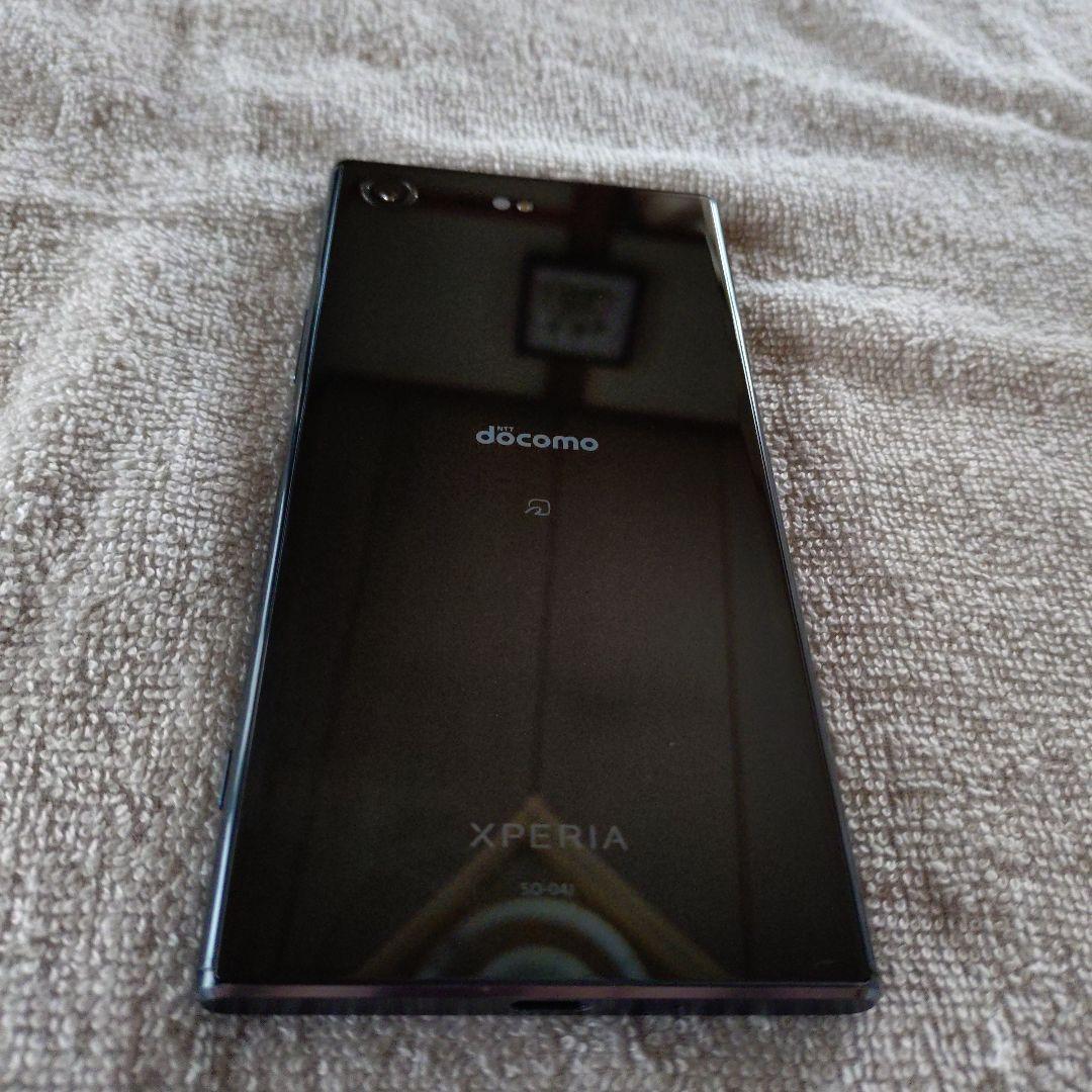 美品 Xperia XZ Premium SO-04J ブラック 白ROM