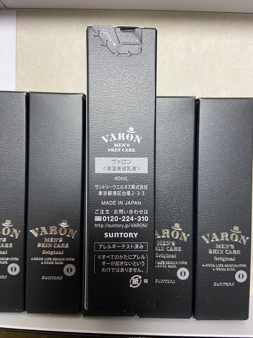 【新品】40mlサントリーVARON original 6本まとめ売りメンズ