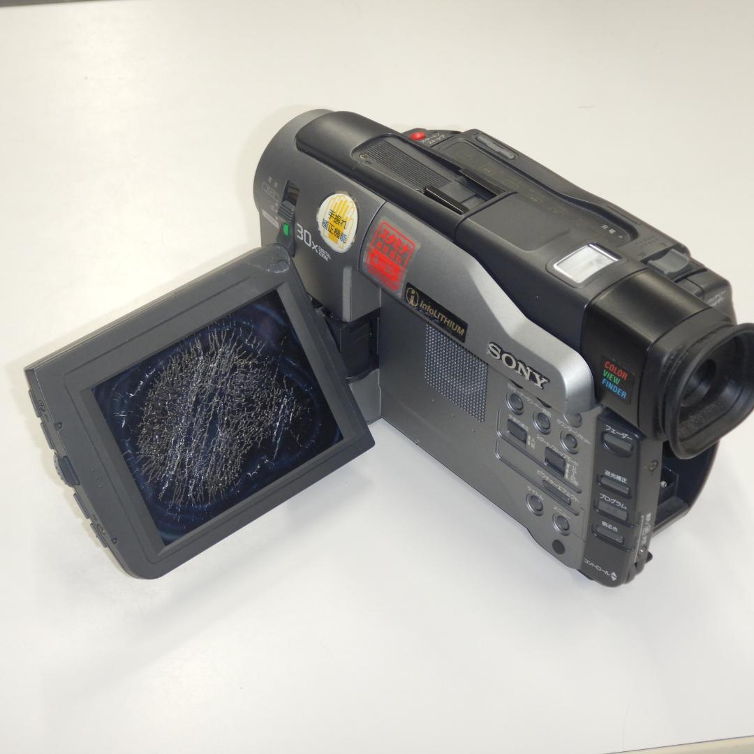 SONY　ビデオカメラ　CCD-TRV91　中古品　動作未確認　F2115