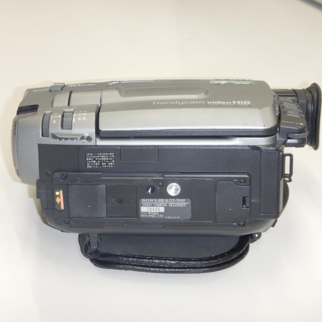 SONY　ビデオカメラ　CCD-TRV91　中古品　動作未確認　F2115