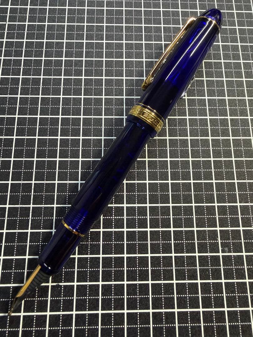 PLATINUM #3776 CENTURY Chartres Blue 万年筆