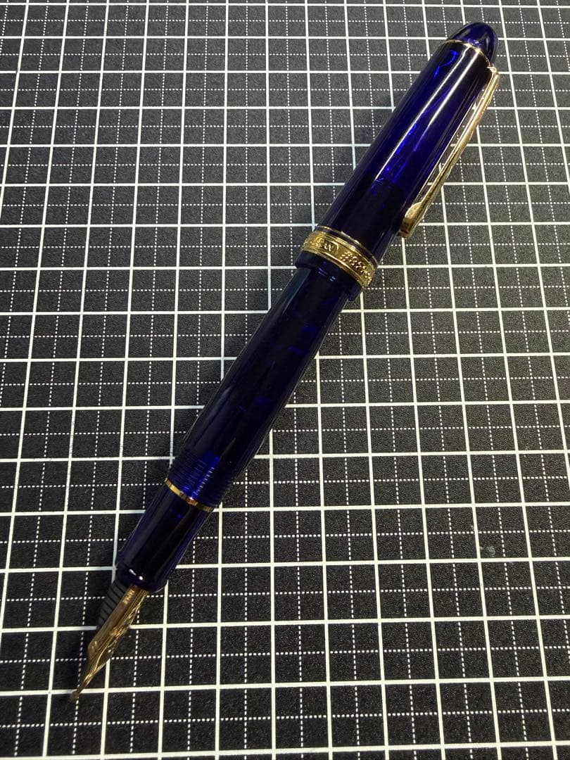 PLATINUM #3776 CENTURY Chartres Blue 万年筆