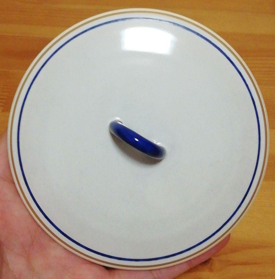 中村秋峰作　仏蘭陀写　朝顔絵　水指　共箱　茶道具