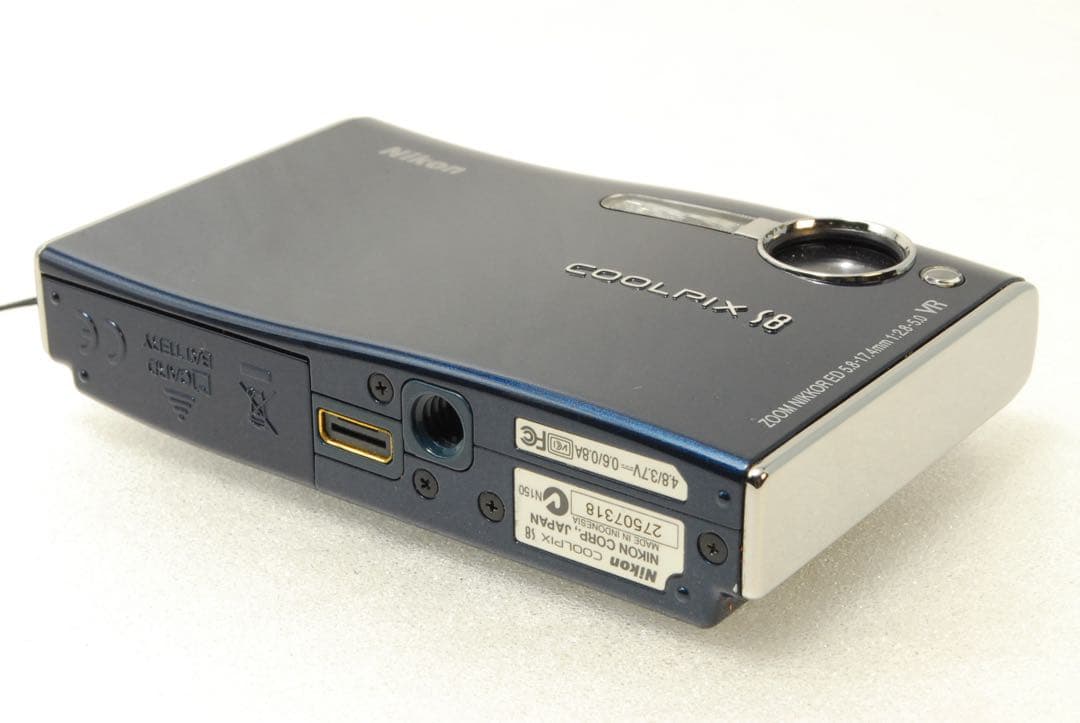 Nikon COOLPIX S8 ❤️スマホ転送 動作確認済 ネイビー コンデジ