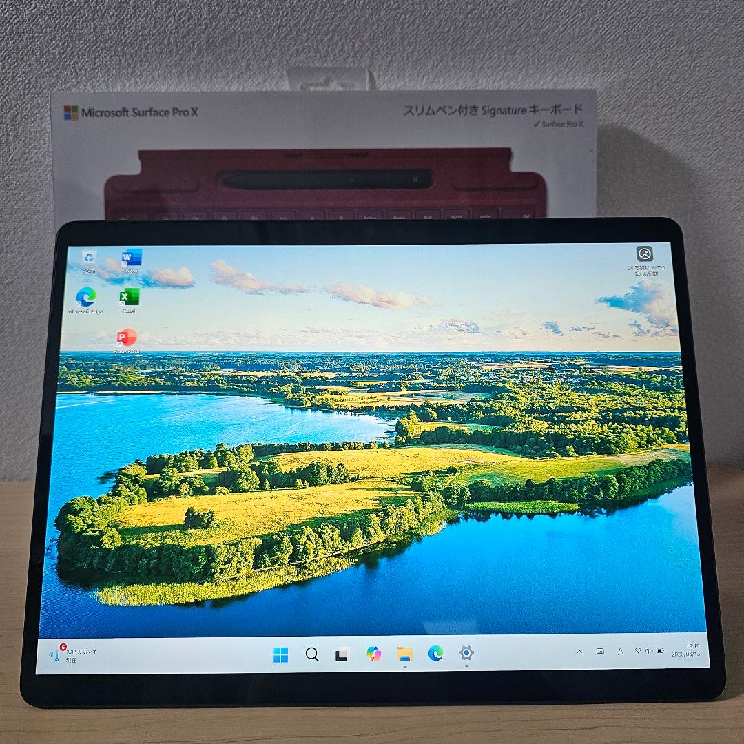 Surface Pro X／Microsoft SQ1／新品キーボード・ペン