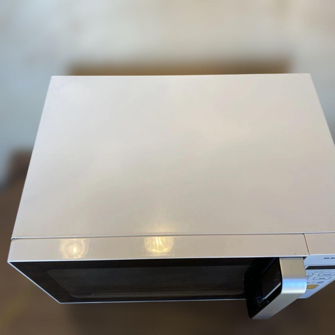 ELSONIC 単機能電子レンジ 600W ホワイト