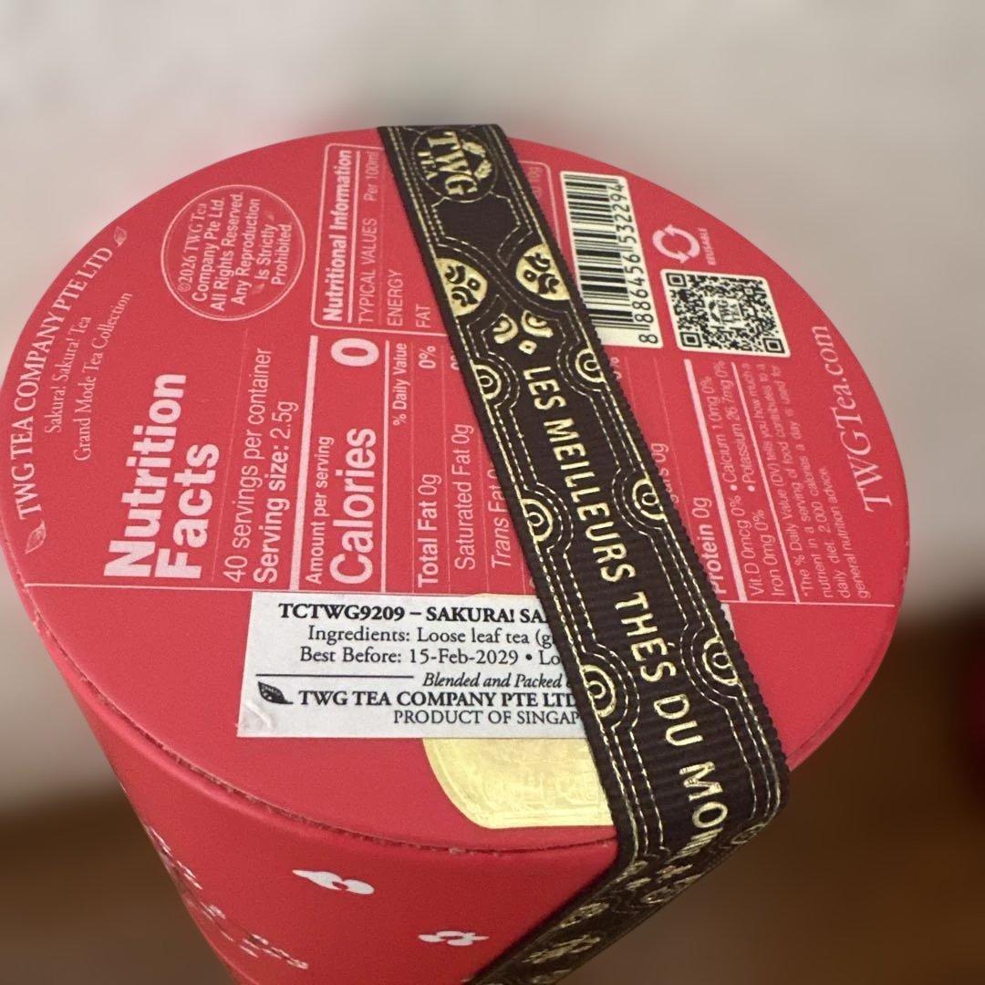 SAKURA SAKURA TEA 140g 限定版TWG