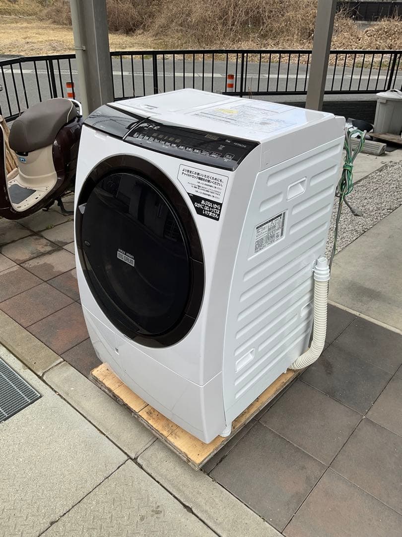 【分解洗浄済み】日立ドラム式洗濯乾燥機　BD-SX110FR 2021年製