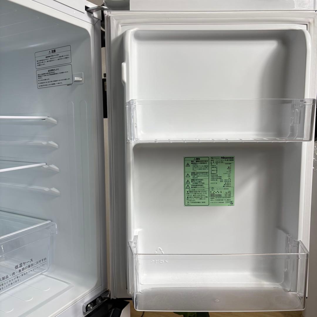 2020年 冷蔵庫 一人暮らし 単身用 小型 3ヶ月保証付 送料無料 ハイセンス