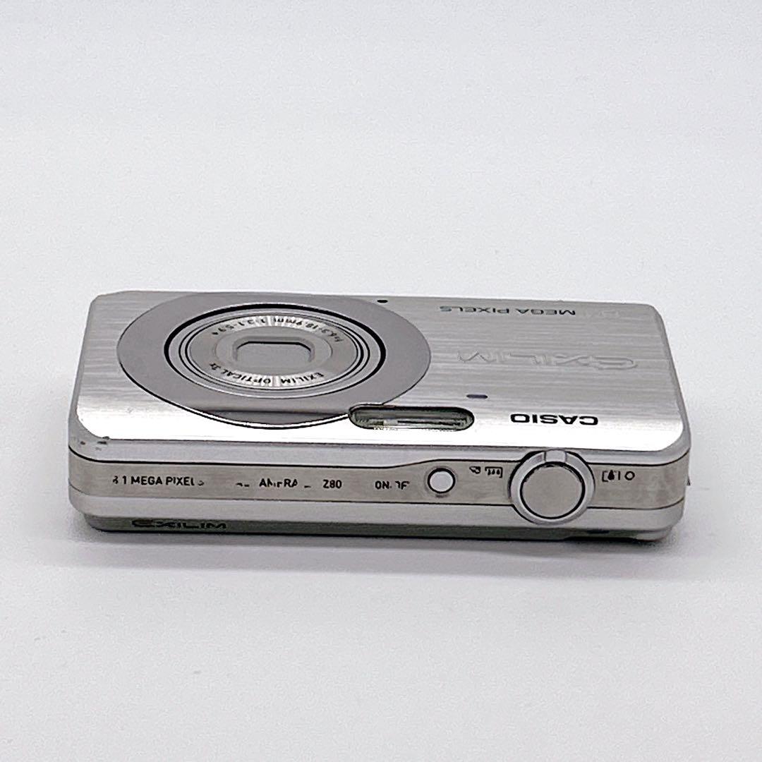 動作確認済　CASIO EXILIM EX-Z80 シルバー　コンデジ　箱付き